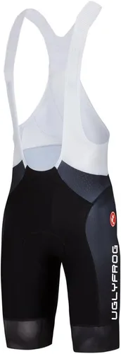 Vista 32 de UGLY FROG Designs - Pantalones cortos de ciclismo con pantalones cortos con peto, pantalones cortos de ciclismo Pro/BIP, acolchado 3D Coolmax