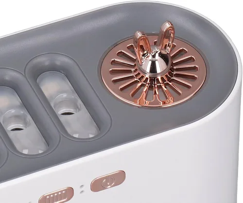 Vista 8 de SUNGOOYUE Humidificador difusor de aceite esencial súper silencioso con 7 luces coloridas para aliviar el estrés