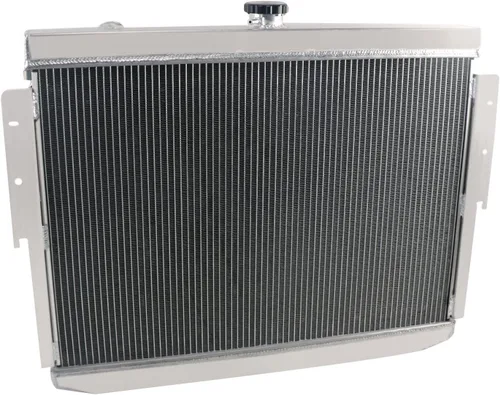 Vista 7 de Radiador para 74 Dodge Coronet/Monaco 73-74 Dodge Charger y 74-75 Chrysler Newport y 74 Plymouth Satellite, 4 filas todos los radiadores de aluminio