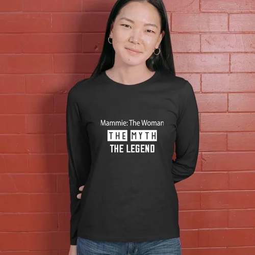 Vista 2 de The for Grandma - Mammie The Woman The Myth The Legend On Men Women Shirt