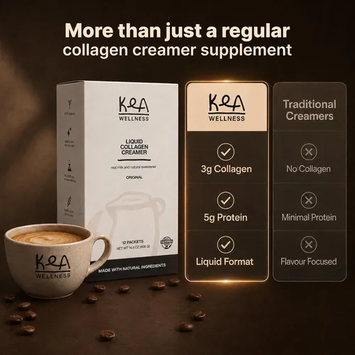 Vista 8 de Crema de café con colágeno líquido totalmente natural, péptidos bovinos y marinos de primera calidad (tipos I, II, III) para cabello, piel, uñas