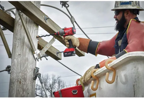 Vista 5 de Milwaukee 2865-22 M18 FUEL 7/16 pulgadas Llave de impacto hexagonal utilitaria de alto torque con kit ONE-KEY