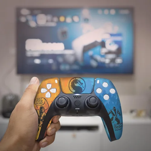 Vista 29 de Battman Custom PS-5 Controller Wireless compatible with Play-Station 5 Console by BCB Controllers Proudly Customized in USA with Permanent