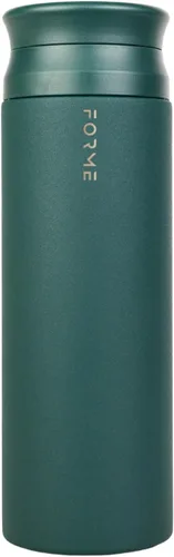 Vista 6 de FORME - Botella mezcladora agitadora, acero inoxidable con doble aislamiento a prueba de fugas, botella agitadora silenciosa para bebidas calientes