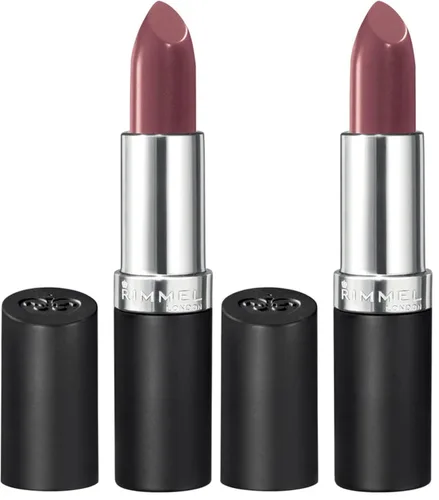 Vista 28 de Rimmel London Lasting Finish by Kate Lipstick, 001