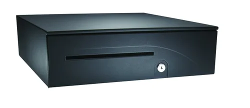 Vista 2 de APG T320-BL1616-U6 - Cajón de efectivo ajustable resistente con interfaz MultiPRO 320, 24 V, 16 x 4.9 x 16.8 pulgadas, color negro