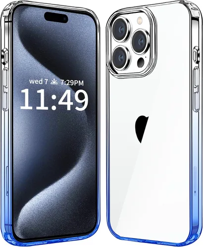 Vista 8 de JJGoo Compatible con iPhone 16 Pro Max Funda transparente, transparente a prueba de golpes, funda protectora trasera de policarbonato duro