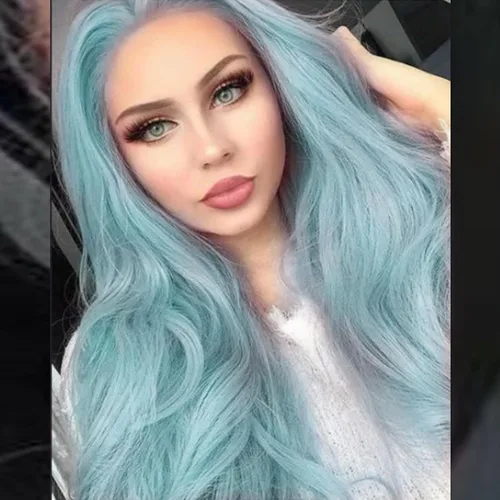 Vista 20 de 613 Peluca rubia realista sin pegamento con encaje frontal, peluca ondulada larga para mujeres blancas, 613 HD con encaje frontal, línea de cabello