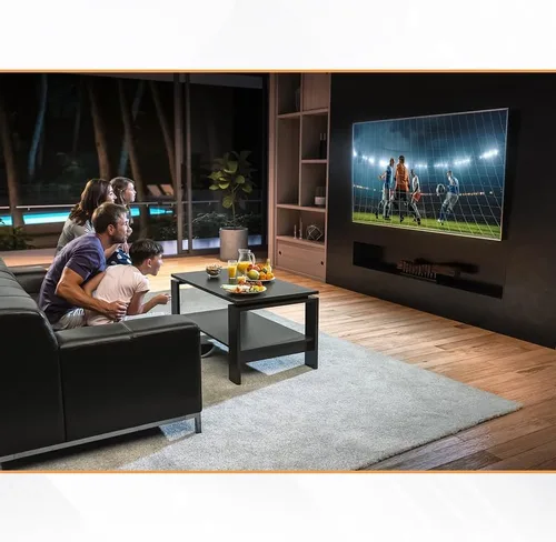 Vista 5 de Soporte de pared ultra delgado para TV LG UA77 Series LED AI 4K UHD Smart webOS (2025) 86UA7700PUA 86 pulgadas - 1.2 pulgadas de perfil bajo, grado