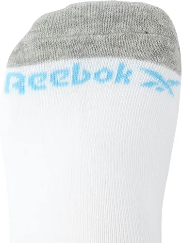 Vista 5 de Reebok Calcetines acolchados de corte bajo transpirables para mujer (12 unidades)