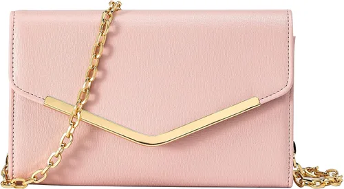 Vista 13 de Bolso de mano para mujer, bolso de mano con cadena desmontable para bodas y fiestas