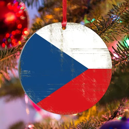 Vista 10 de Silueta de la bandera de Chile, adornos de árbol de Navidad, bandera nacional, recuerdo de país, decoraciones de Navidad, regalo de Chile, adorno