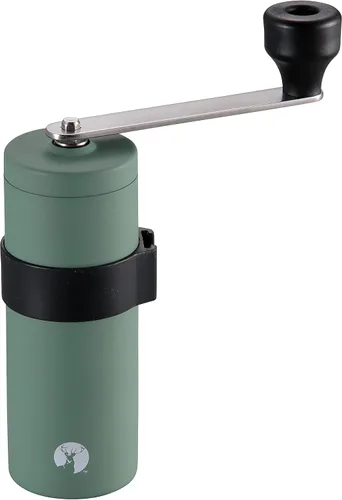 Vista 9 de Pearl Metal UW-3503 Captain Stag, fabricado en Japón, molinillo de café, hoja de cerámica