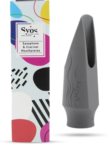 Vista 11 de Syos Boquilla para saxofón alto, Modelo Smoky, Mejora el sonido de tu saxofón alto con esta boquilla de saxofón alto fácil de tocar, oscura y cálida