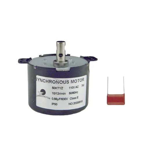 Vista 11 de CHANCS motor eléctrico síncrono de la CA 110V 1/1.2RPM del motor de baja velocidad 50KTYZ pequeño