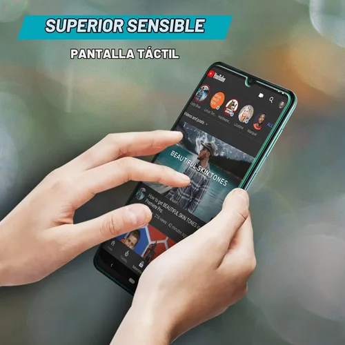 Vista 5 de Paquete de 2 protectores de pantalla para Samsung Galaxy A13 5G vidrio templado
