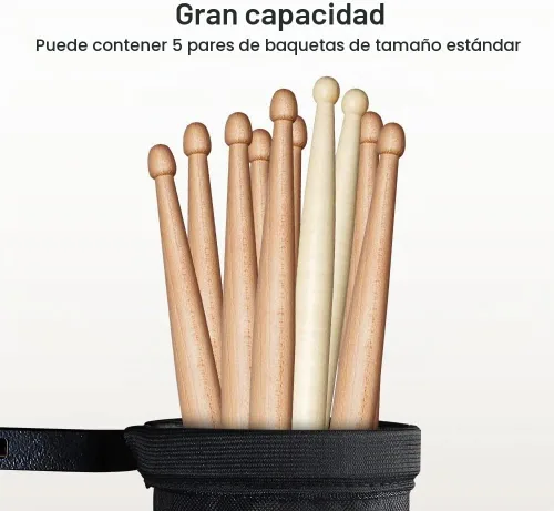 Vista 2 de SONICAKE - Bolsa de nailon para baquetas