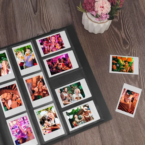 Vista 2 de Álbum de fotos de 560 bolsillos para cámara Fujifilm Instax Mini, cámara Polaroid, para cámaras instantáneas Fujifilm Instax 12 11 9 40 99 90 8 7