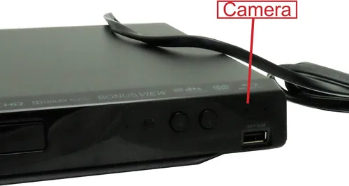 Vista 2 de Bush Baby Reproductor de Blu-Ray con cámara Wi-Fi encubierta 4K UHD
