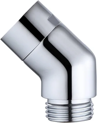 Vista 7 de Adaptador de Codo para Cabezal de Ducha, Adaptador de Codo para Brazo de Ducha para Duchas de Mano y Duchas Montadas en Pared, Extensión de Brazo