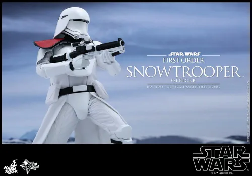 Vista 5 de Hot Toys Escala 1:6 Star Wars El Despertar de la Fuerza de la Primera Orden Snowtrooper Oficial Juguete (blanco)