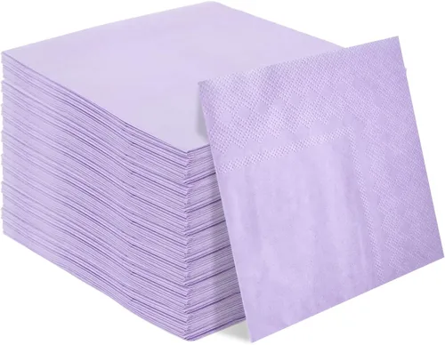 Vista 10 de Servilletas de cóctel negras de 2 capas, servilletas de bebidas, servilletas de postre, servilletas de papel desechables para bodas, fiestas