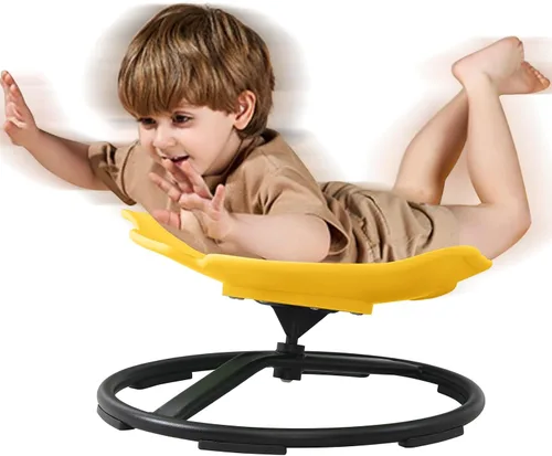 Vista 19 de Silla giratoria sensorial para niños autistas, juguete para sentarse y girar a partir de 3 años