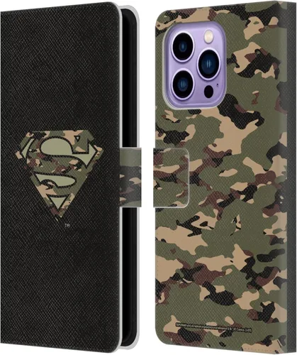 Vista 69 de Head Case Designs Funda de piel con licencia oficial de Superman DC Comics con logotipos negros y rojos compatible con Apple iPhone 11