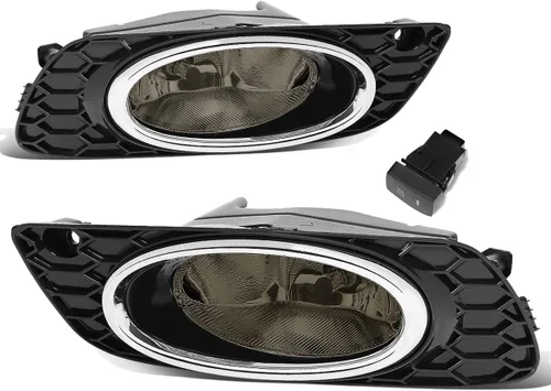 Vista 5 de Auto Dynasty - Conjunto de luces antiniebla para Honda Civic 2012 de 4 puertas Lámparas antiniebla para Honda Civic 2012 de 4 puertas, con Ámbar