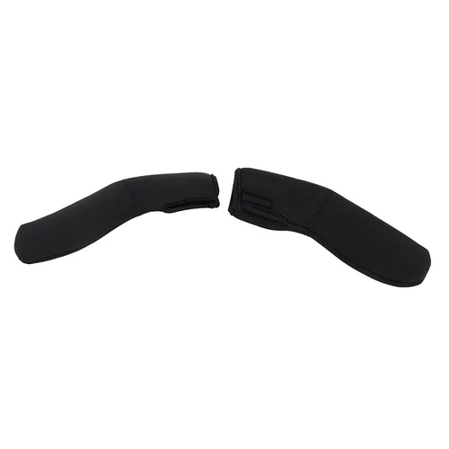 Vista 5 de Paquete de 2 fundas protectoras para manijas de cochecito, funda protectora para reposabrazos con cremallera extraíble, ajuste universal, funda
