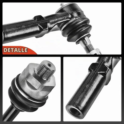 Vista 9 de A-Premium Front Inner & Outer Tie Rod End Kit Fix Uneven Tire Wear Compatible con Chevy Silverado 1500/2500/3500 Suburban 2500 Avalanche y GMC