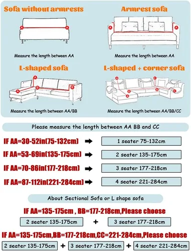 Vista 2 de Shukii Funda elástica para sofás, fundas de sofá ajustadas para sillón, protector de muebles de tela estampada con 1 funda de almohada