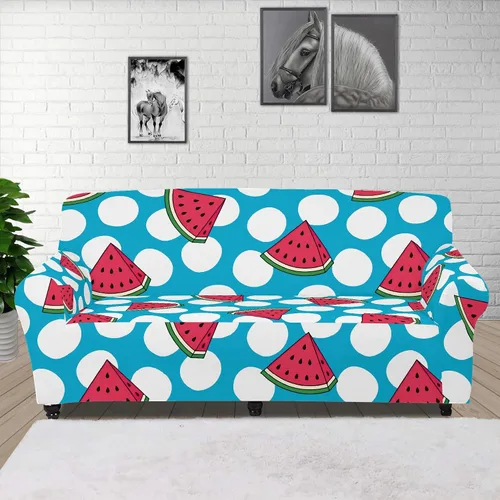 Vista 14 de Boatee Funda elástica para sofá con diseño de murciélago y luna de Halloween, funda de sofá suave, lavable, protector de muebles con parte inferior