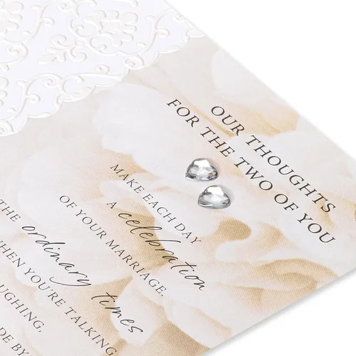Vista 5 de Tarjeta de boda American Greetings (Hermoso comienzo)