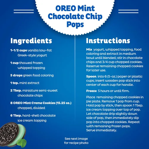 Vista 27 de OREO REESE'S Galletas sándwich de chocolate con crema de maní, 12.35 onzas (paquete de 2)