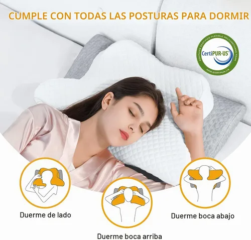 Vista 7 de Almohada cervical para el cuello para aliviar el dolor