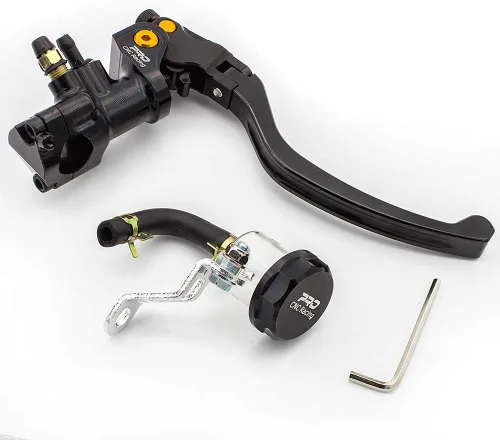 Vista 3 de 7/8 "0.866 in universal motocicleta doble hidráulico freno embrague palancas cilindro maestro para 300cc-1800cc Sport bike/Street bike/Scooter