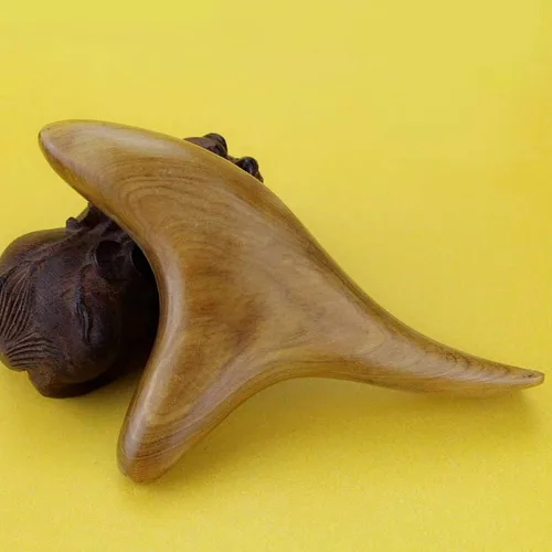 Vista 8 de Broman Herramientas de reflexología, herramientas de masaje de terapia de madera, ampliamente utilizadas como masajeador de pies para cabeza