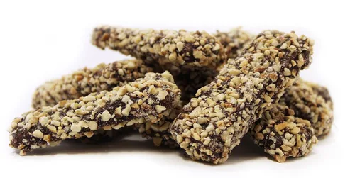 Vista 3 de Toffee inglés Vienese Crunch by Its Delish (revestimiento de chocolate oscuro, 1 libra)