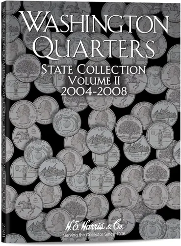 Vista 13 de H.E. Harris & Co. Carpeta de monedas del cuarto del Parque Nacional de Washington de EE. UU. Volumen 2 2016 – 2021 P & D # 2881