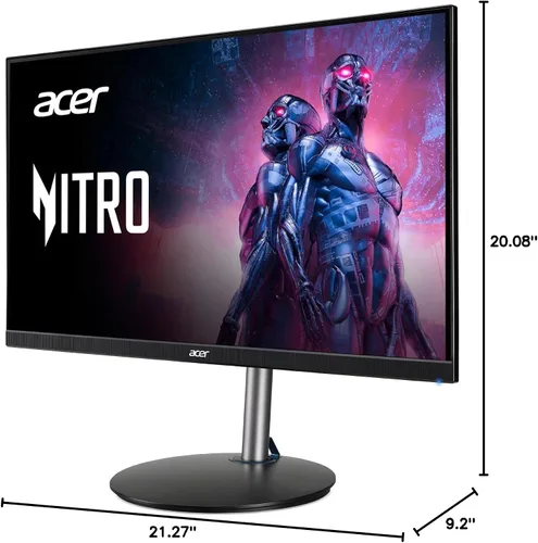 Vista 12 de acer Nitro XFA243Y Sbiipr Monitor para juegos VA Full HD (1920 x 1080) de 23.8 pulgadas Tecnología AMD FreeSync Premium Frecuencia