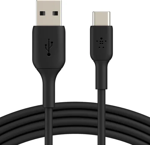 Vista 11 de Belkin Cable USB C a USB A, 3.3 pies, 15 W, cargador tipo C, cable de carga de iPhone para iPhone 16, Galaxy S25, Pixel 9, AirPods, iPad Pro, Negro