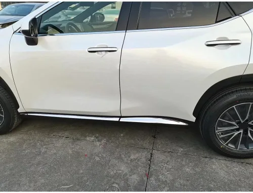 Vista 5 de Beautost Para Lexus New NX 250/350/350 F Sport/350h/450h+/450h+ F Sport 2022 2023 2024 2025 2026 Cubierta de moldura de puerta lateral de acero