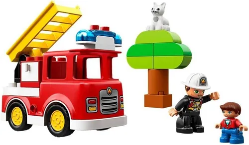 Vista 3 de LEGO DUPLO Town Fire Truck 10901 Bloques de construcción (21 piezas)