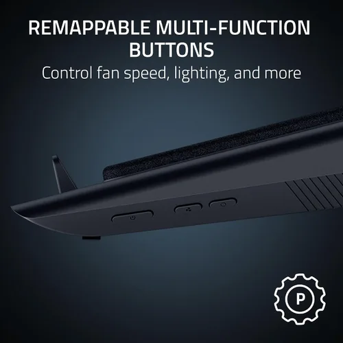 Vista 7 de Razer Almohadilla de enfriamiento para laptop Adaptativa, control