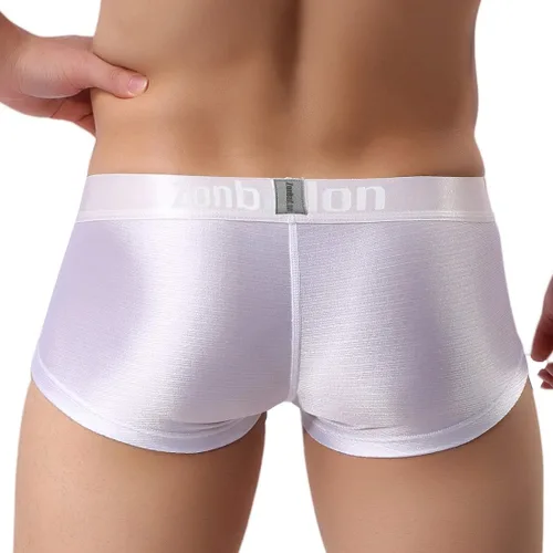 Vista 3 de ZONBAILON - Ropa interior sexy para hombre,calzoncillos, corte bajo, bóxer pierna corta, calzoncillos bóxer.