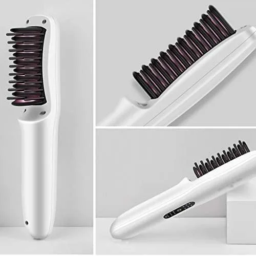 Vista 7 de Peine mágico multifunción Peine de masaje del cuero cabelludo Artefacto de pelo recto Artefacto de pelo recto