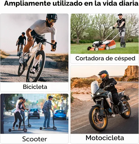 Vista 9 de Anweller Cerradura de cadena para bicicleta de huellas dactilares, resistente al robo, resistente a la intemperie, aplicación Bluetooth bloqueo