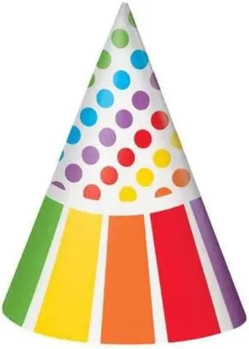 Vista 9 de Bandera de fiesta de cumpleaños arcoíris - 12 pies, 1 unidad