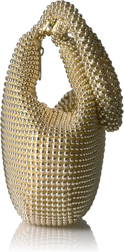Vista 3 de Jessica McClintock Bolsa de pulsera de malla Staci